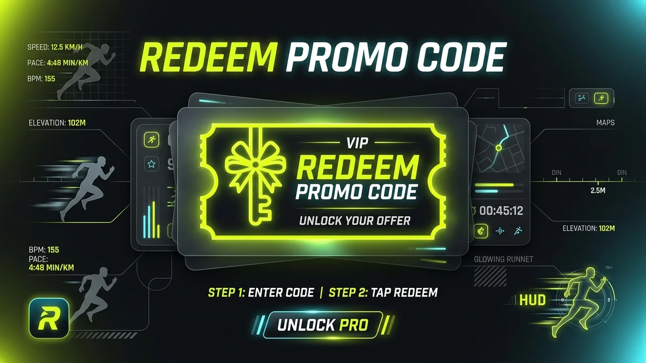 How to Redeem a Promo Code Inside the RunCut App